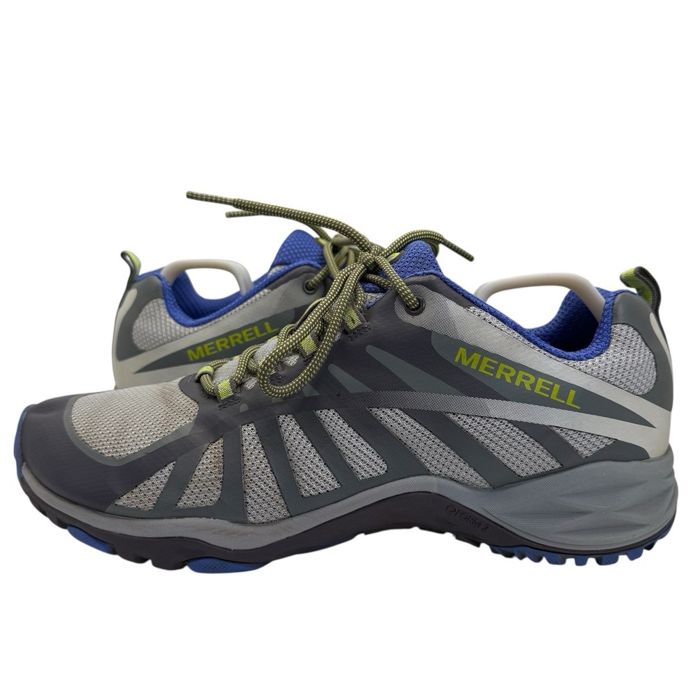 Merrell Women's Siren Edge Q2 Vapor Hiking Shoes J41324, Size 10 Gray Blue